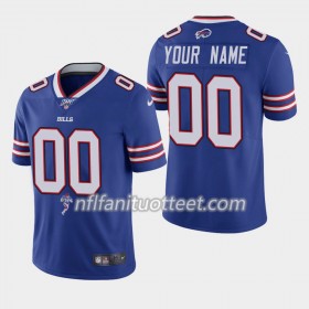 Miesten Buffalo Bills NFL Pelipaita Custom Nike Royal 100th